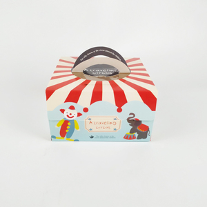 Personalizado de logotipo de impresión de caja de papel para embalaje de la <span class=keywords><strong>torta</strong></span> - Product Image 5