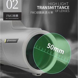 Monocular Profesional OEM 12x50 de Alta Calidad y Potencia - Product Image 1