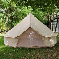 Tente cloche en toile de luxe pour hôtel en plein air Glamping Camping Trade Show Tentes