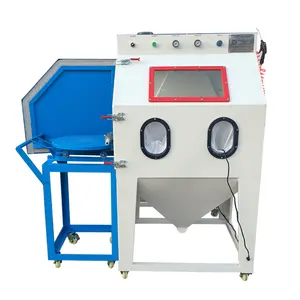 Multiple models can be customized optional automatic sandblasting cabinet small parts rust blasting oil removal