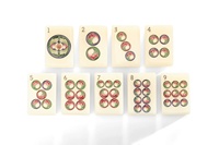 Jeu de table de casino Mahjong Thème Récolte d'Or Américaine, ensemble de tuiles en acrylique de luxe pliable pour soirées et divertissements adultes
