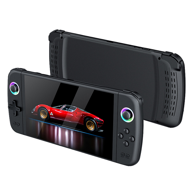 M27 7 Inch 4K Handheld Game Console 64GB 128GB Retro Video Player With 20000 Games Gift for Kids