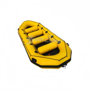 Offre exceptionnelle : Bateau à dérive jaune de 480 cm, homologué CE, kit de sécurité complet inclus, idéal pour les aventures en famille - Product Image 5