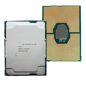 Nouveau processeur Xeon Silver 4314 16 cœurs 32 threads 2,4 GHz 24 Mo 135 W LGA 4189 Architecture Ice Lake Mémoire DDR4-2667 MHz ECC 64 bits - Product Image 1