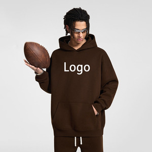 Doven Luxury Men Hoodies High Quality 350Gsm Cotton Wholesale Streetwear Oversized Boxy Custom Embroidery Mens Pullover Hoodie