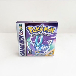 7 Colors New Design <b>Top</b> Quality <b>Crystal</b> Version Holographic Metallic Foil Finish Game Box for Gbc - Product Image 3
