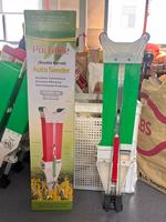Semoir manuel agricole à deux rangs, planteur manuel de légumes et de blé, machine à semer manuelle légère pour petites graines