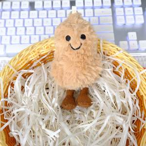 Portachiavi Creativo e Divertente a Forma di Verdura in Peluche, Serie di Bambole Carine per Decorazione Borse - Product Image 6