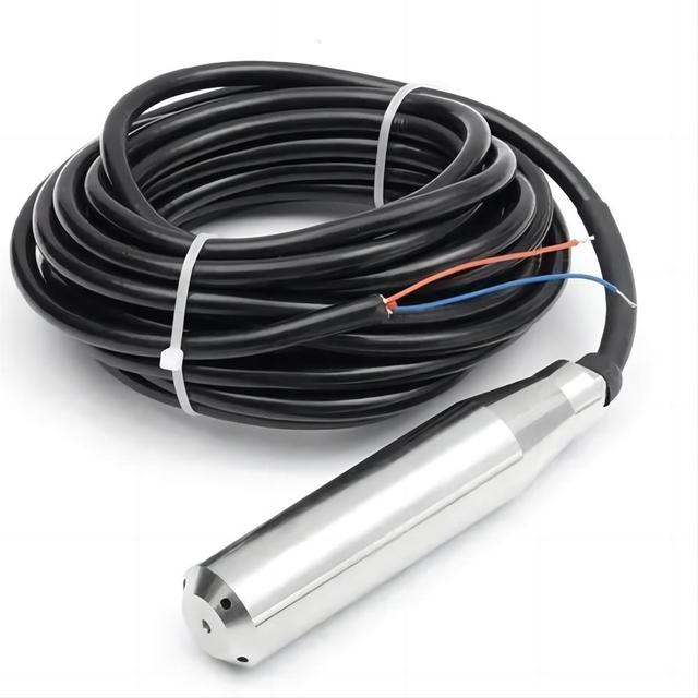 Submersible Hydrostatic Water 4-20mA  RS485  Designed for Continuous Liquid Level Monitoring in Water Wells  Level Transmitter