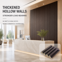 Panneau mural décoratif pour téléviseur, grain de bois clair, finition imperméable, vente en gros