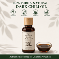 Huile de piment noir de qualité alimentaire 100 ml Capsicum Annuum Infusion à froid naturelle Saveur épicée intense pour la cuisine et l'assaisonnement des aliments