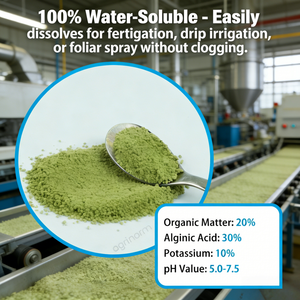 Agrinorm Engrais organique agricole personnalisé,  aminé à libération rapide 40% poudre Cl, source végétale, engrais hydrolysé - Product Image 2