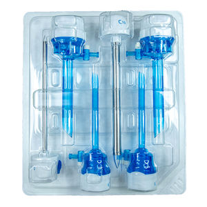 Fabricante Chinês TOP1 de Trocar Laparoscópico Manual Descartável de 10mm com Ponta Blindada para Instrumentos Cirúrgicos, Garantia de 3 Anos - Product Image 1