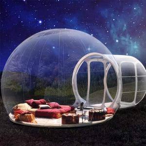 Tente à bulles gonflable tente dôme à air transparent pour maison tente à effet de serre avec ventilateur grandes tentes extérieures pour le camping - Product Image 2