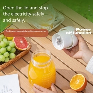 New USB Charging Juicer Outdoor Sports Portable High Power <b>Large</b> Capacity Can Crush Ice Straight Drink Juicer <b>Cup</b> Double Cover - Product Image 5