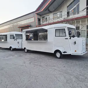 Mobile Coffee Ice Cream Bbq Drinks Catering Professional Fast Food Trailer Truck Sale