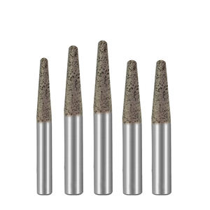 Personalizable ODM/OEM armadura sinterizada diamante dedo Bits TiCN recubierto <span class=keywords><strong>Tapper</strong></span> bola nariz piedra tallado mármol Bluestone fresado - Product Image 3