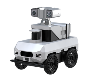 Robot <span class=keywords><strong>de</strong></span> patrouille <span class=keywords><strong>de</strong></span> <span class=keywords><strong>sécurité</strong></span> extérieur toutes saisons avec caméra PTZ à vision nocturne, garde intelligent IA pour parcs et communautés - Product Image 4