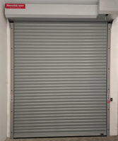 Portes à enroulement en acier 98 avec lames en mousse PU, isolation thermique, adaptées à l'usine et à la maison