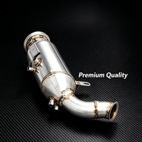 Système d'échappement Catback Valvetronic en acier inoxydable pour Audi A4/S4/A5/S5/B8 Finition polie miroir