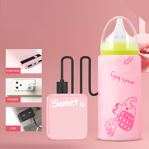 Cubierta <span class=keywords><strong>de</strong></span> botella <span class=keywords><strong>de</strong></span> franela barata, dispositivo <span class=keywords><strong>de</strong></span> calentamiento portátil USB colorido, <span class=keywords><strong>calentador</strong></span> <span class=keywords><strong>de</strong></span> biberones <span class=keywords><strong>de</strong></span> <span class=keywords><strong>leche</strong></span> suave para bebés - Product Image 2