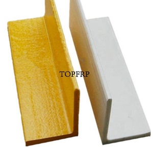 โปรไฟล์ FRP แบบพัลทรูชั่นรูปตัว L  แผ่นมุมไฟเบอร์กลาส - Product Image 1