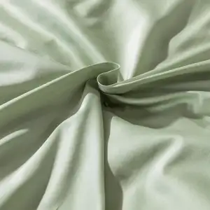 ผ้าปูที่นอนโรงแรมชุดเครื่องนอน280T ชุดผ้าปูที่นอนผ้าฝ้าย100 Coton ผ้าฝ้าย100% แผ่นแบนสีขาว