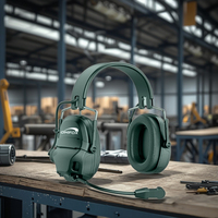 Casque tactique haut de gamme Qualcomm ANC ENC BT 5.5, étanche IPX6, avec écouteurs intégrés, DB135 Science Research, haut-parleurs 40 mm