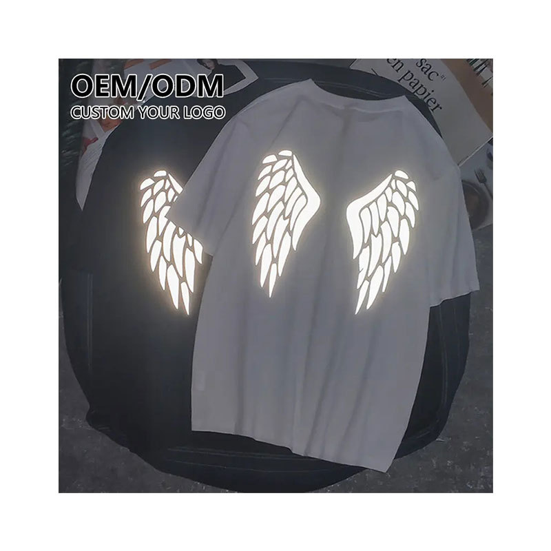 Garment Labels Reflective Sliver logo Sticker