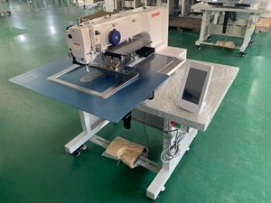 <b>Automatic</b> Direct Drive Flat-Bed Single Needle High-Speed Industrial Computer Procedural Pattern <b>Sewing</b> <b>Machine</b> - Product Image 2
