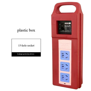 15 Hole 3 Outlet Portable Power Strip ABS Plastic Box with Surge and Leakage Protection , Portable <b>socket</b> box - Product Image 2