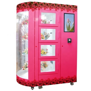 Máquina Expendedora <span class=keywords><strong>de</strong></span> Flores Frescas Winnsen en Oferta con Refrigerador, Pantalla Táctil, Lector <span class=keywords><strong>de</strong></span> Tarjetas y Monedero Electrónico para Aeropuertos y Metro - Product Image 2