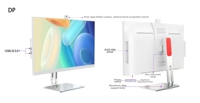 All in One Desktop Computer Swivel Metal Pedestal 512GB SSD Optional AI Powered Computer For Business