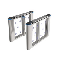 Lecteur de carte haute sécurité RFID en acier inoxydable, contrôle d'accès, porte de barrière pivotante