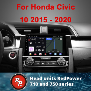 Redpower hi-fi Car DVD per <span class=keywords><strong>Honda</strong></span> <span class=keywords><strong>Civic</strong></span> <span class=keywords><strong>10</strong></span> 2015 - 2020 DVD Radio DSP lettore multimediale navigazione Android <span class=keywords><strong>10</strong></span>.0 - Product Image 4