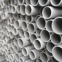 Tuyaux de conduite électrique en PVC résistants à l'eau haute pression, résistants à la chaleur et à l'usure, DN20-DN110, longueur 6m, certifiés ISO9001, Jinye