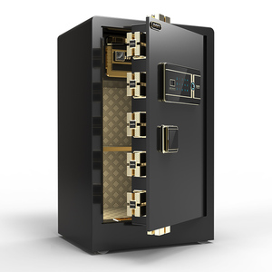 Large <b>Fingerprint</b> Gun <b>Safe</b> Box for Money Key Hotel Home Hidden Digital Smart Deposit Office Jewellery Safety 70fh8 Biometric Saf - Product Image 3