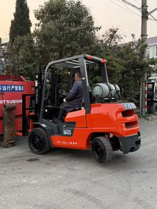 <b>Used</b> Japanese ORIGINAL diesel LPG Gasoline T-O-Y-O-T-A TCM Heli 3-Ton Forklift 1220mm Fork Length 125mm Fork Width Triple Master - Product Image 5