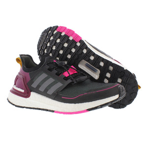 ADIDAS UltraBOOST รองเท้าวิ่งของผู้หญิงแกนสีดำ/เหล็กเมทัลลิค/โทนสีของ Power Berry-100% ของแท้ - Product Image 3