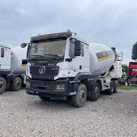 Camion malaxeur à béton Shacman M3000 6*4 d'occasion, 300 CV, 12 m³, remis à neuf, prêt à l'exportation – Offre Spéciale