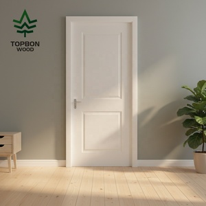 <span class=keywords><strong>Porte</strong></span> de placard moulée en composite texturé, style Shaker, 6 panneaux, 30 po x 80 po, apprêtée blanche, pour le marché américain - Product Image 6