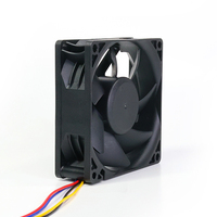 Superventas 80mm X 25mm DC Ventilador de refrigeración sin escobillas 12V Control de velocidad Alto rendimiento para PC Case Computer RV Nevera CPU Cooler