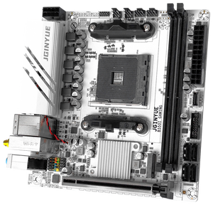 Placa Base <span class=keywords><strong>ITX</strong></span> B550i GAMING <span class=keywords><strong>Mini</strong></span> <span class=keywords><strong>ITX</strong></span> Compatible con Ryzen R5 Serie 4000/5000, RAM DDR4, PCI-E 4.0, Disco Duro SATA Integrado para Escritorio - Product Image 3