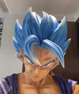 Escultura de Vegeta de Dragon Ball, Personaje de Acción, Busto de Anime de Vegeta, Busto de Goku para Decoración del Hogar - Product Image 4