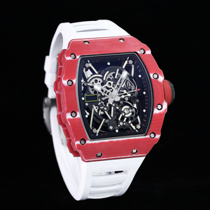 Reloj personalizado 1-1 RM 3502 con caja de fibra de carbono, equipado con un movimiento monolítico y una esfera altamente transparente, estilo tenista <span class=keywords><strong>superstar</strong></span>. - Product Image 2