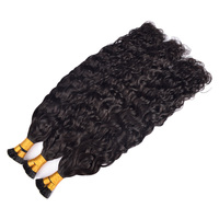Extensions de cheveux naturels RXHAIR I-Tip, prix de gros, cheveux bruts originaux, extensions I-Tip bouclés italiens, cheveux bruts