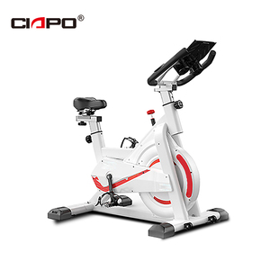 <span class=keywords><strong>Bicicleta</strong></span> de Spinning Unisex Negra y Roja para Interiores, Equipo de Gimnasio de Última Generación con Sistema de <span class=keywords><strong>Freno</strong></span> Magnético Hecho de Acero y Metal - Product Image 2