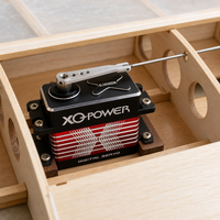 Motor Servo Marine XQ-POWER XQ-S8335DW 35KG Brushless Digital Tahan Air IP67 Gear Baja Tahan Karat 8.4V Grosir OEM