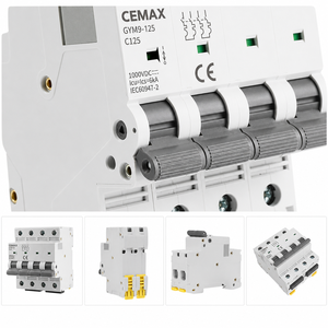 Interruptor de Circuito en Miniatura DC GEYA <span class=keywords><strong>GYM9</strong></span> DC 125A, MCB 1/2P/4P, Montaje en Riel DIN, Interruptor de Circuito DC para Sistema de Energía Fotovoltaica - Product Image 6