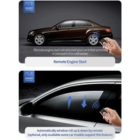 EASYGUARD Plug and Play Système d'alarme de voiture adapté pour Benz 13-15 Benz GLK/13-14 Classe E/13-14 E-Coupé Démarrage à distance sans clé